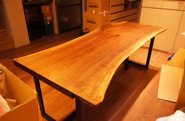 ﾌﾞﾗｯｸｳｫﾙﾅｯﾄ天板