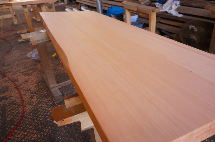 無垢一枚板カウンター