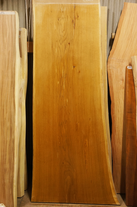 ナラの木一枚板天板