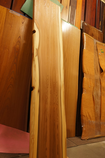 天然木一枚板机