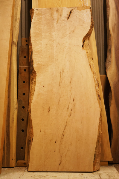 カエデ一枚板座卓