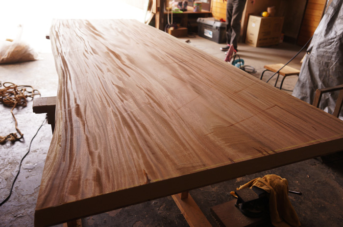 モンキーポット一枚板