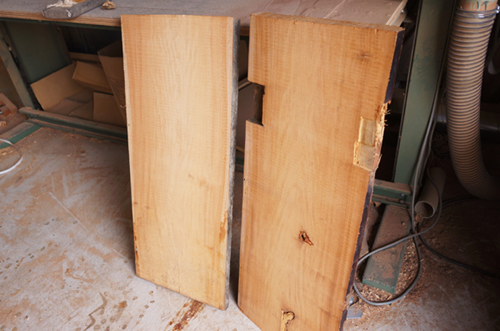 木の持ち込み加工