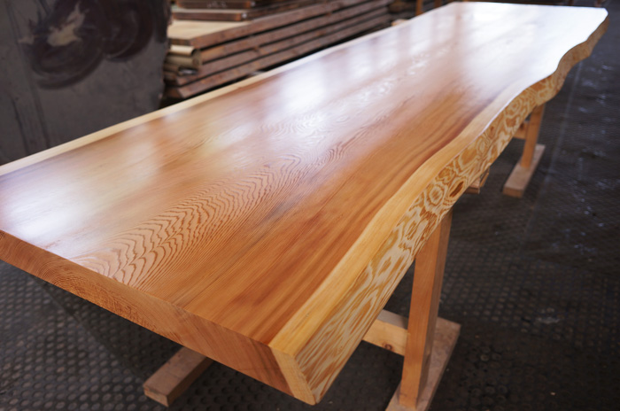 杉一枚板テーブル