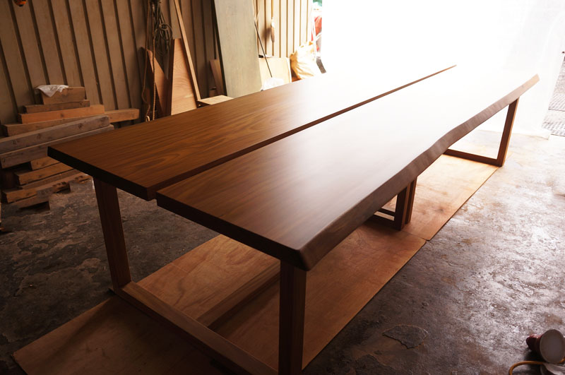一枚板会議テーブル