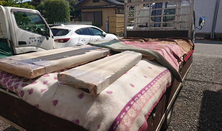 一枚板お引き取り