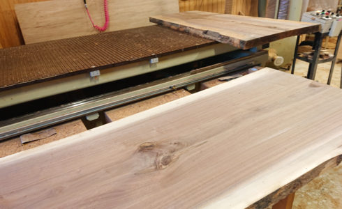 平面出しの機械