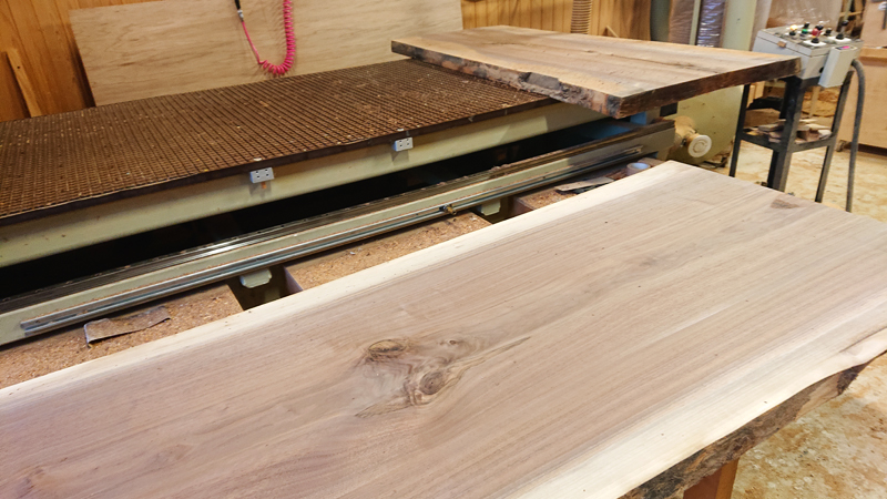 平面出しの機械