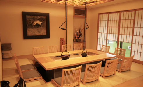 一枚板囲炉裏製作