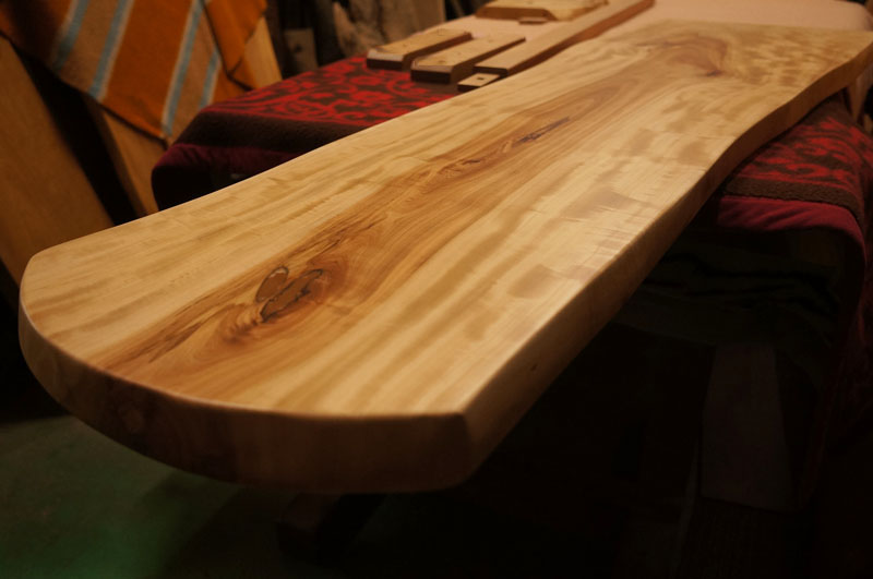 一枚板ベンチ天板