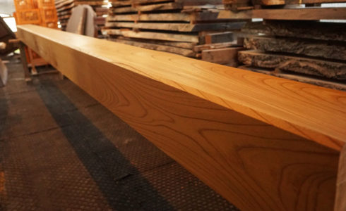 ケヤキの大黒柱