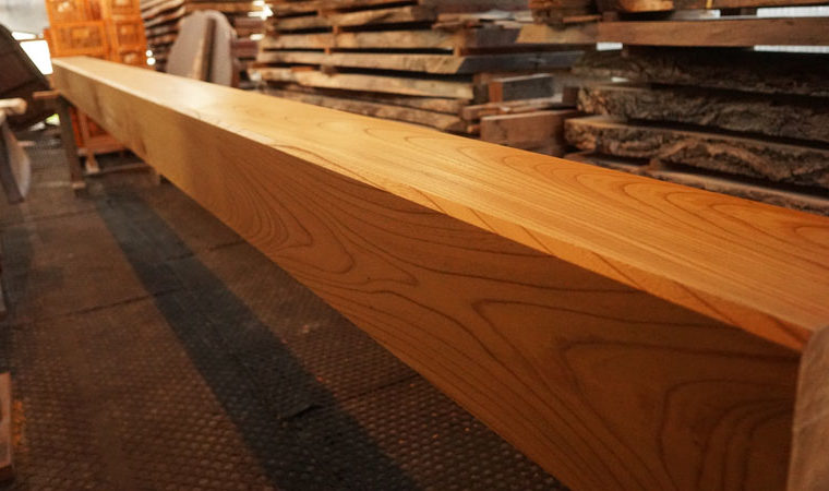 ケヤキの大黒柱