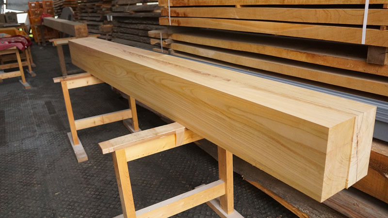 ケヤキの大黒柱