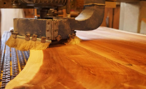 一枚板平面出し