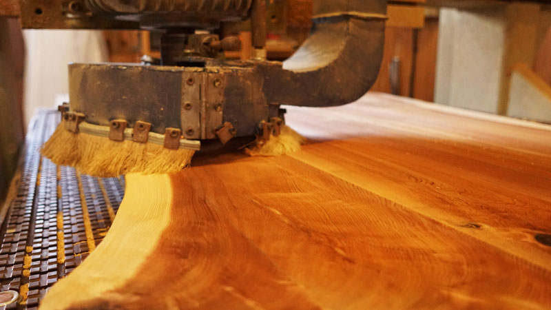 一枚板平面出し