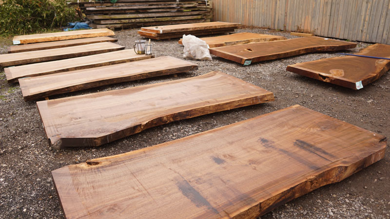 一枚板の仕入れ