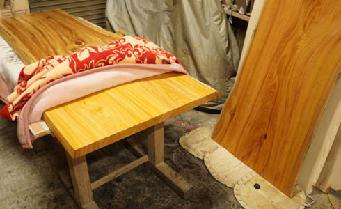 無垢一枚板テーブル