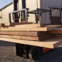 店舗カウンター用一枚板