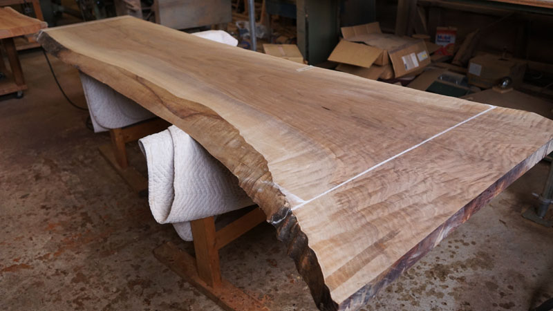 ブラックウォルナット展示台