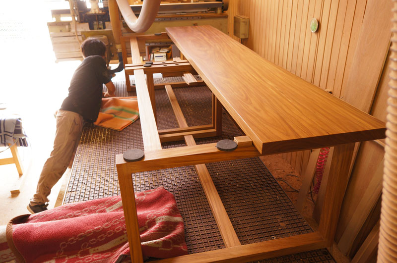 アサメラ会議テーブル脚