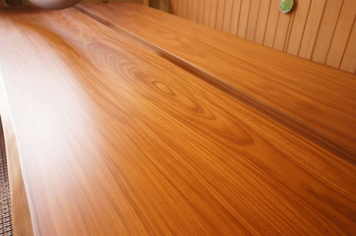 アサメラ一枚板会議用テーブル