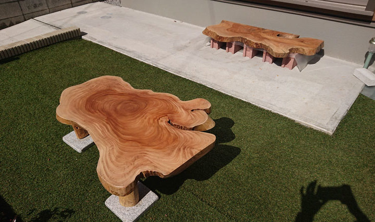 一枚板仕上げ直し