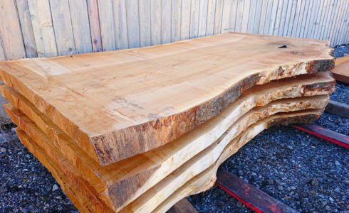 ケヤキ無垢一枚板