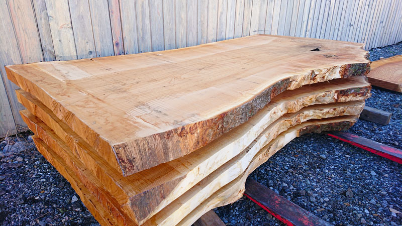 ケヤキ無垢一枚板