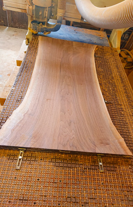 ブラックウォルナット一枚板