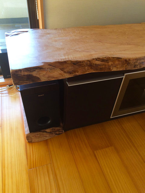 カエデの一枚板