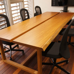 一枚板会議テーブル