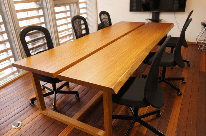一枚板会議テーブル