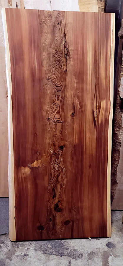 天然杉一枚板テーブル