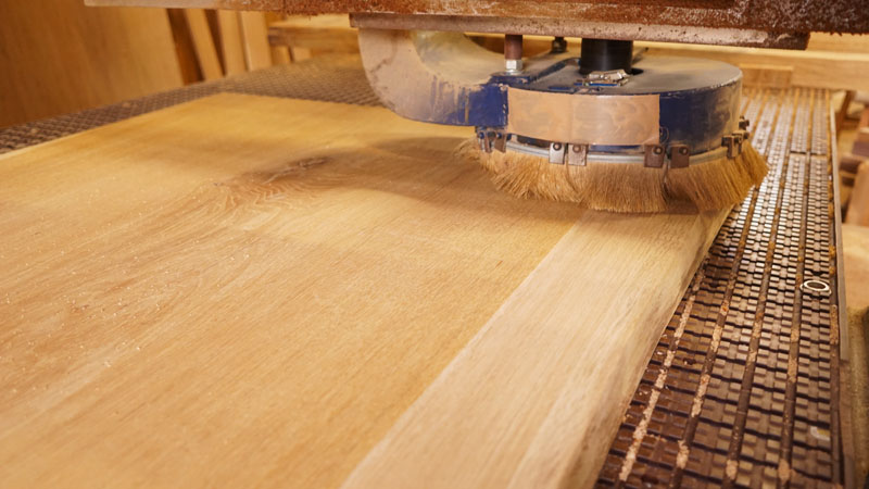 ナラ無垢一枚板