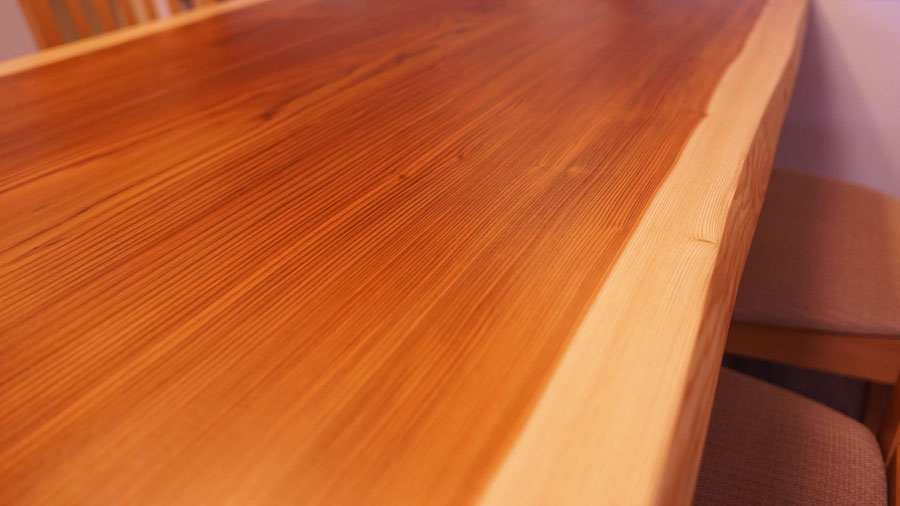 杉一枚板の木目