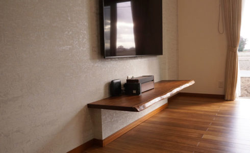 アサメラ一枚板棚板