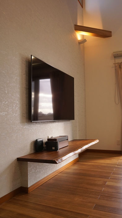 作り付けテレビボード