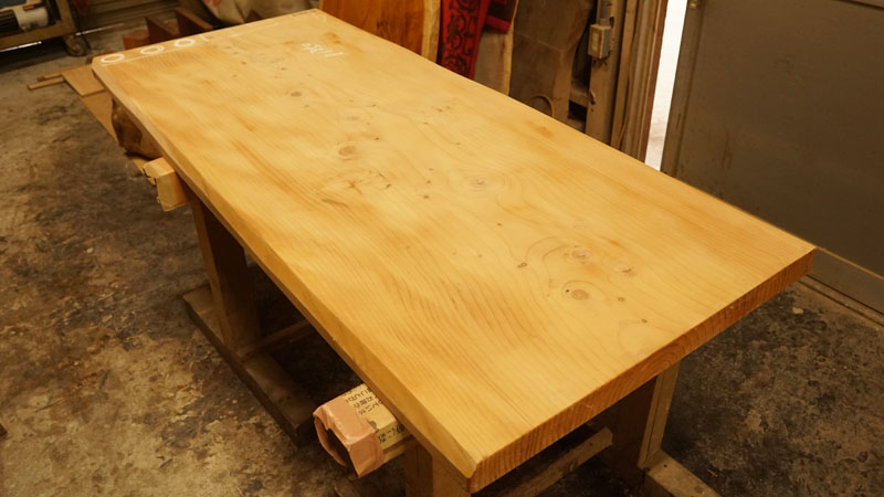 ヒマラヤスギ一枚板天板