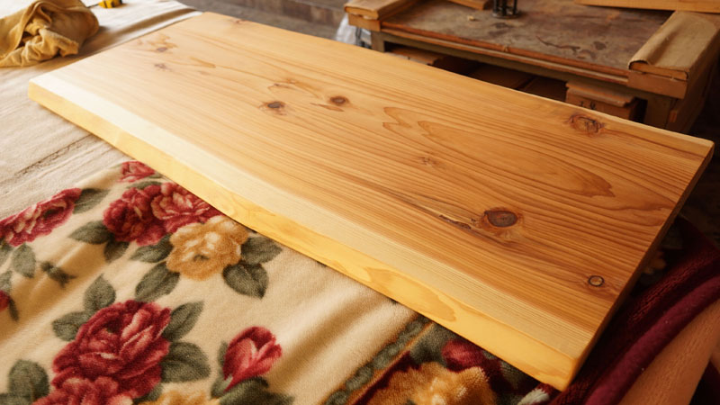 杉一枚板机天板