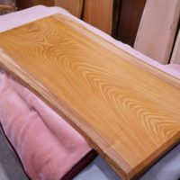 ケヤキ一枚板天板