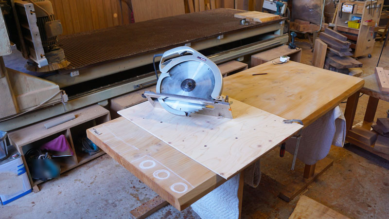 ポプラ一枚板天板