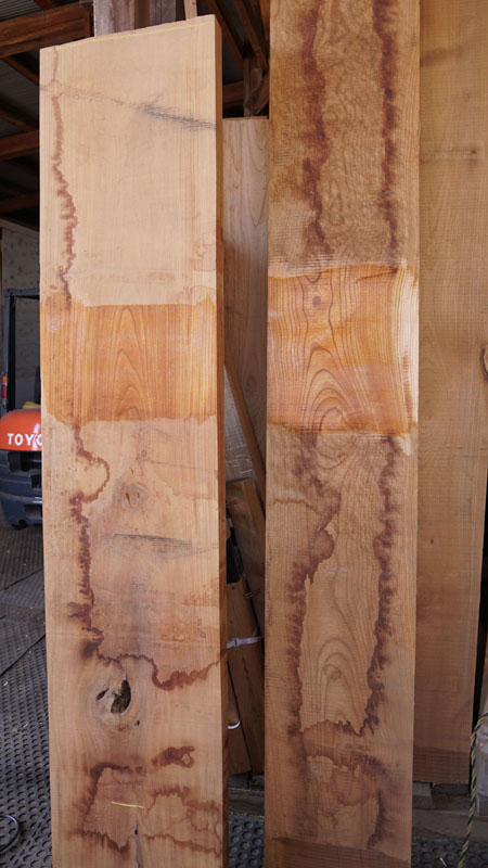 無垢一枚板ベンチ天板