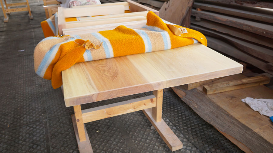 二枚接ぎテーブル天板