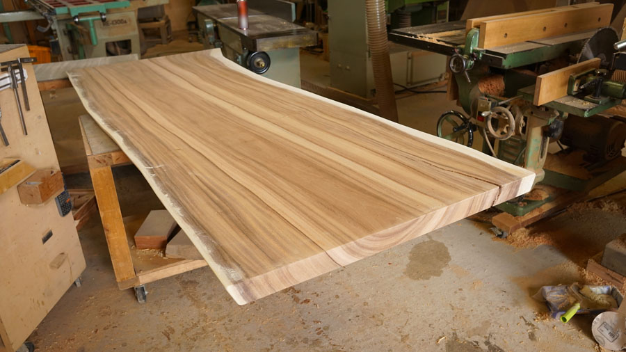 モンキーポット一枚板