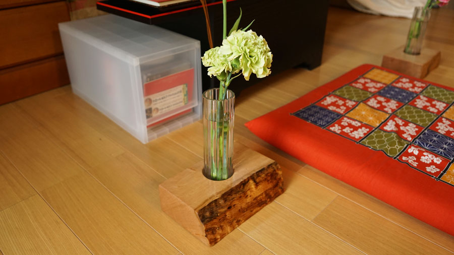 一輪挿し置き台