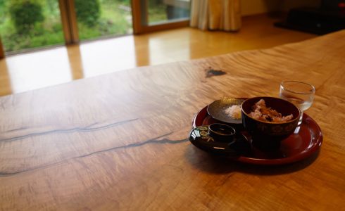 無垢一枚板テーブル天板