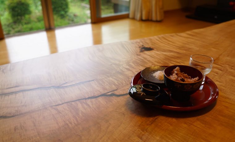 無垢一枚板テーブル天板