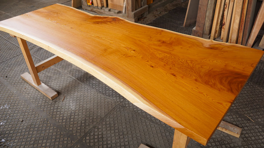 無垢一枚板テーブル天板