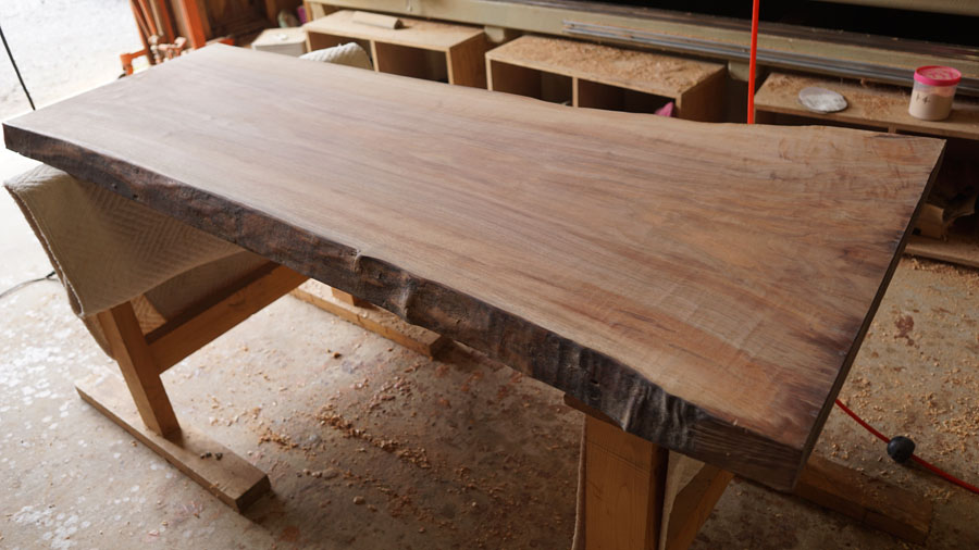 ブラックウォルナットテーブル天板