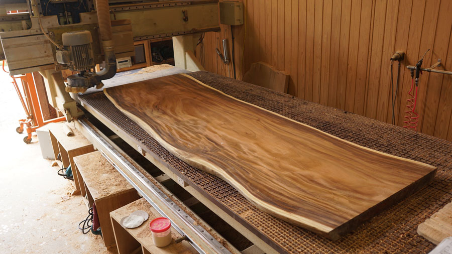 モンキーポット一枚板